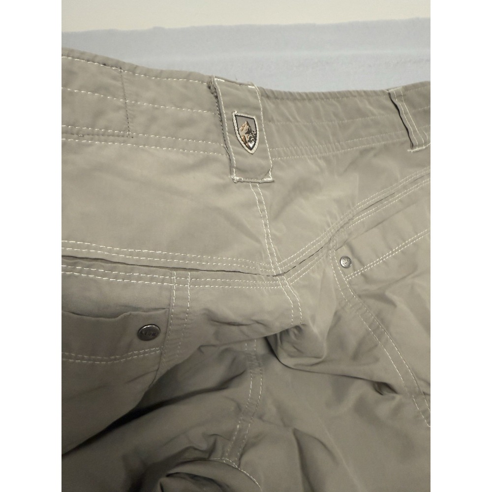 Kuhl Liberator Convertible Stealth Pants Green Khaki Size 36 x 30 Zip Off Hiking - Picture 9 of 10